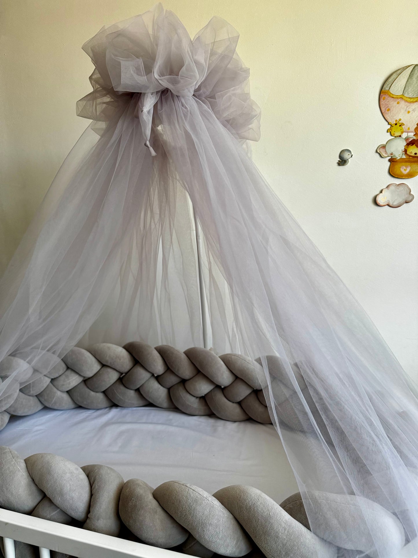 Set biancheria da letto per neonati – Grigio, comfort ed eleganza per il tuo piccolo