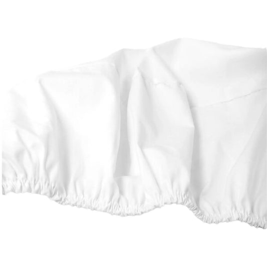 Cearceaf OVAL pentru pat bebelus, ALB 125x75 cm, bumbac 100%, Ranforce Lux de 5 stele - Meriess - Descoperă la Meriess o selecție premium de lenjerie de pat pentru bebeluși, pătuțuri multifuncționale, accesorii esențiale și cadouri speciale. Calitate garantată și livrare internațională. Suport 24/7 pentru toți părinții!