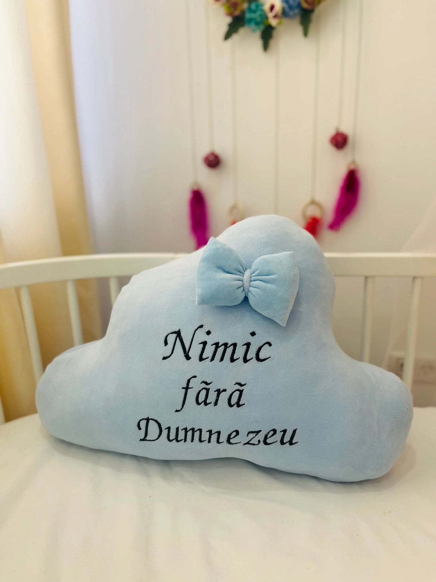Pernuta personalizata Nimic fără Dumnezeu Meriess