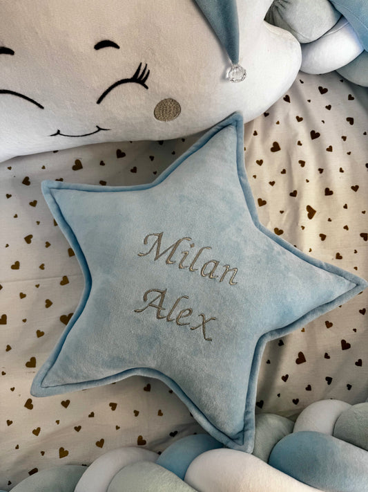 Cuscino a forma di stella personalizzato