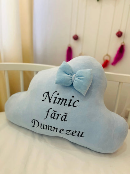 Pernuta personalizata Nimic fără Dumnezeu  Meriess