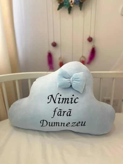 Pernuta personalizata Nimic fără Dumnezeu  Meriess